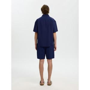 Selected Homme Stuart Seersucker Short Sleeve Shirt